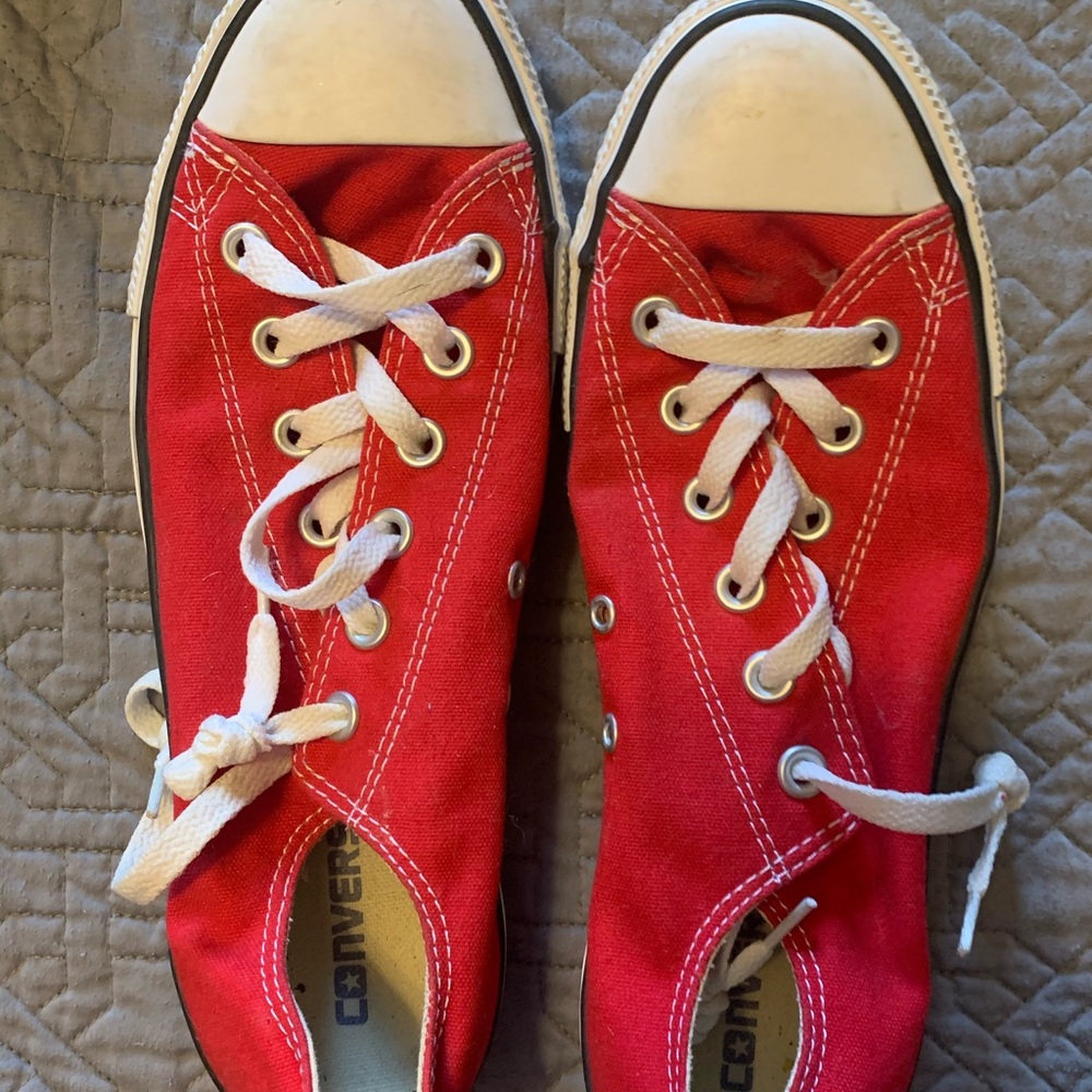 Red Chuck Taylors